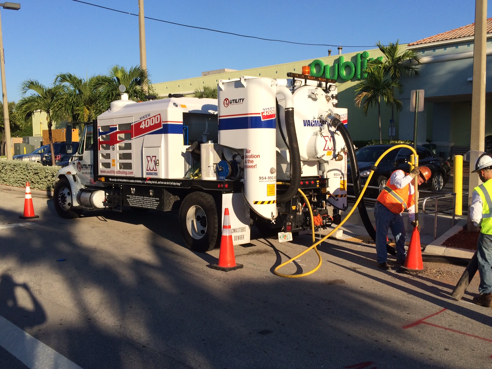 US Utility Potholing vacuum excavation truck utility potholing South Florida
